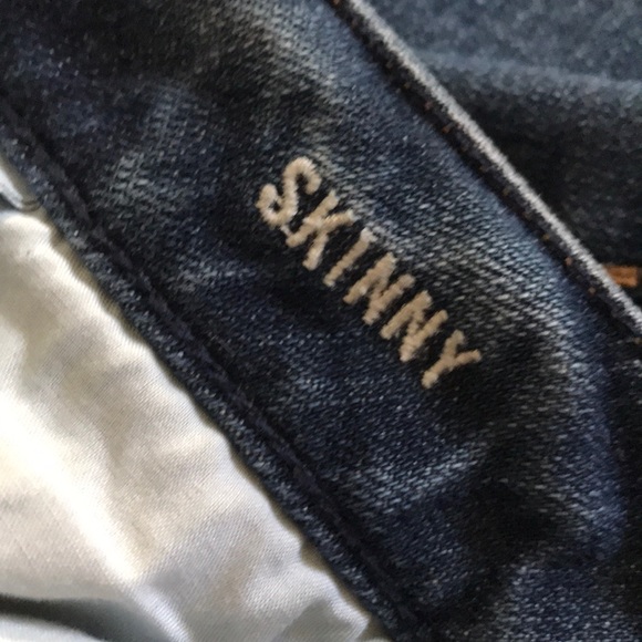 American Eagle Stretch Skinny Jeans Size 2 - Picture 3 of 3